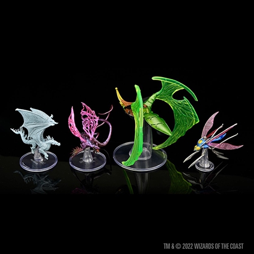 DnD - Astral Elf Patrol - Ship Scale Miniatures - Spelljammer - Icons of the Realms Premium DnD Figur